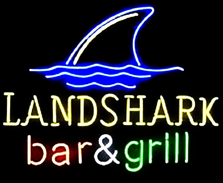Land shark Bar & Grill Neon Sign